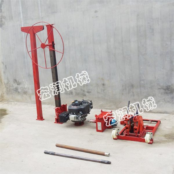 廠家生產(chǎn)汽油取芯機(jī)，戶外取芯勘探鉆機(jī)