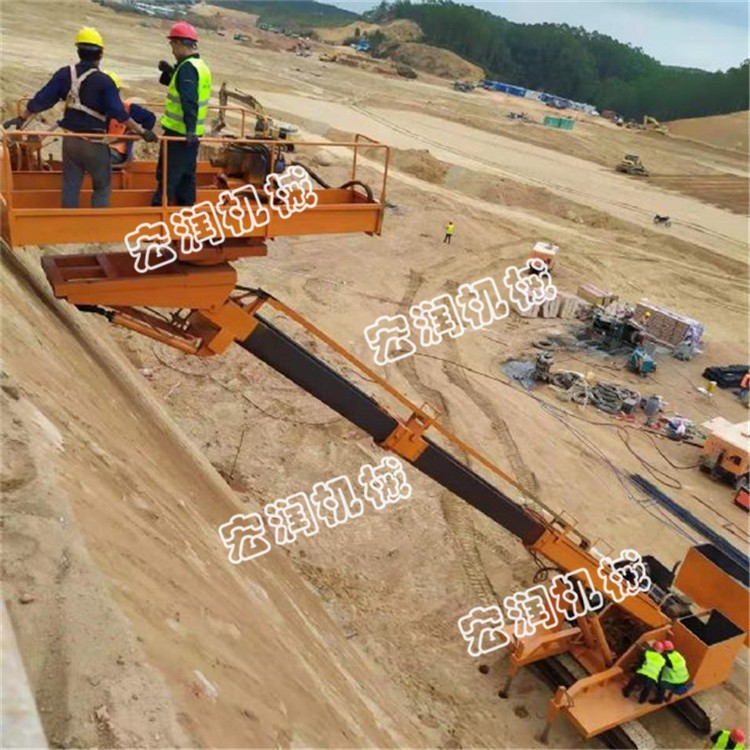 建筑工程專用護(hù)坡錨固鉆機(jī)，高邊坡鉆機(jī)