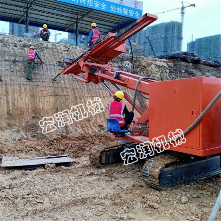 生產(chǎn)多功能液壓錨固鉆機，山體護坡鉆孔機