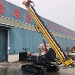 直銷光伏履帶鉆孔機(jī)，螺旋光伏鉆孔機(jī)